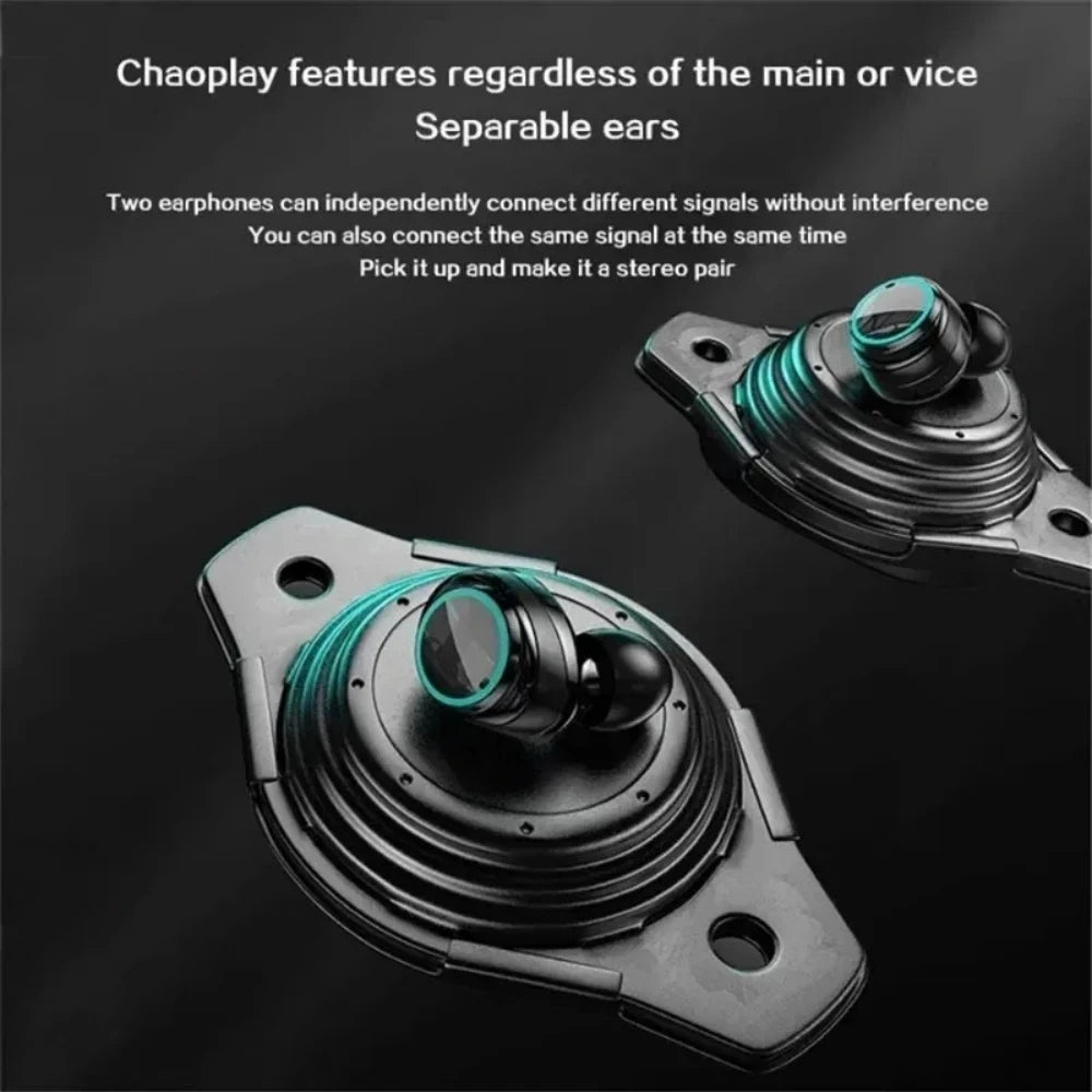 Wireless Headphones M25 Tws Bluetooth Headphones Touch Noise Reduction Stereo Waterproof Headphones with Microphone