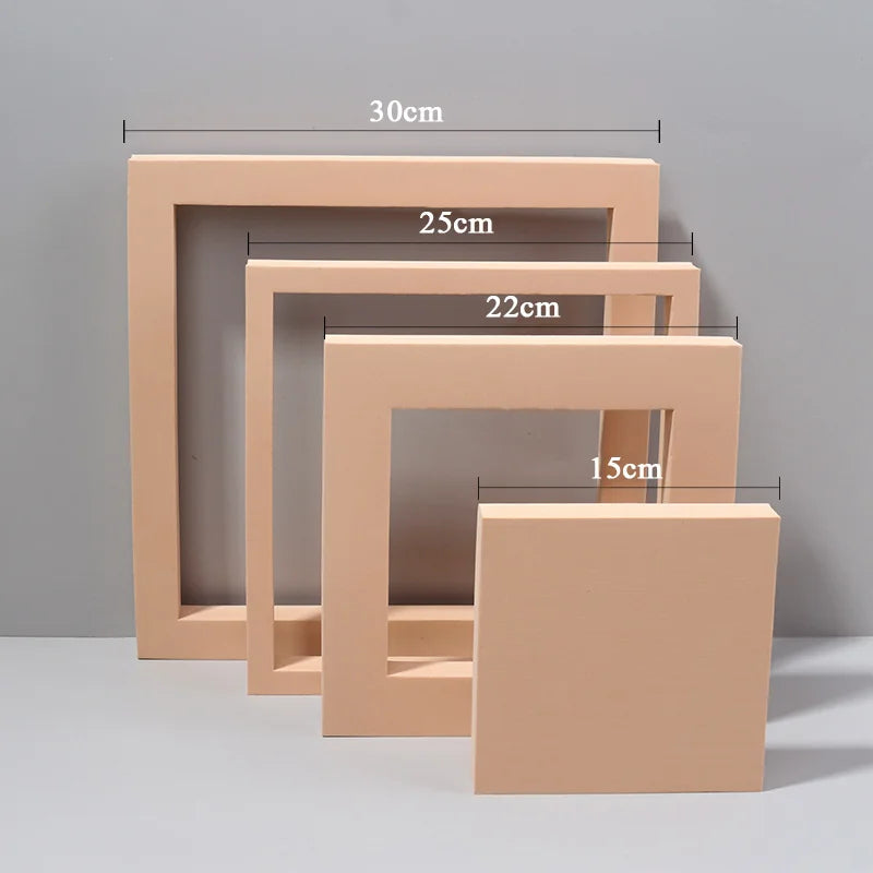 Camera Photography Accessories Background Geometric Cube Kits Art Photo Props for Lipstick Jewelry Toy Skincare Beauty products