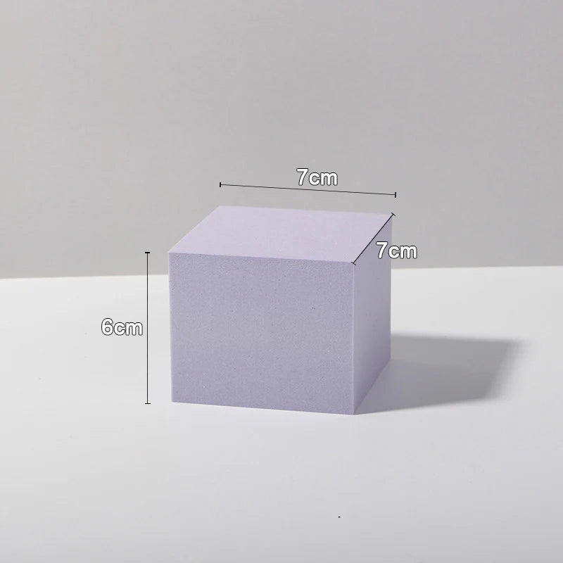 Camera Photography Accessories Background Geometric Cube Kits Art Photo Props for Lipstick Jewelry Toy Skincare Beauty products