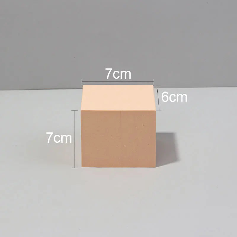 Camera Photography Accessories Background Geometric Cube Kits Art Photo Props for Lipstick Jewelry Toy Skincare Beauty products