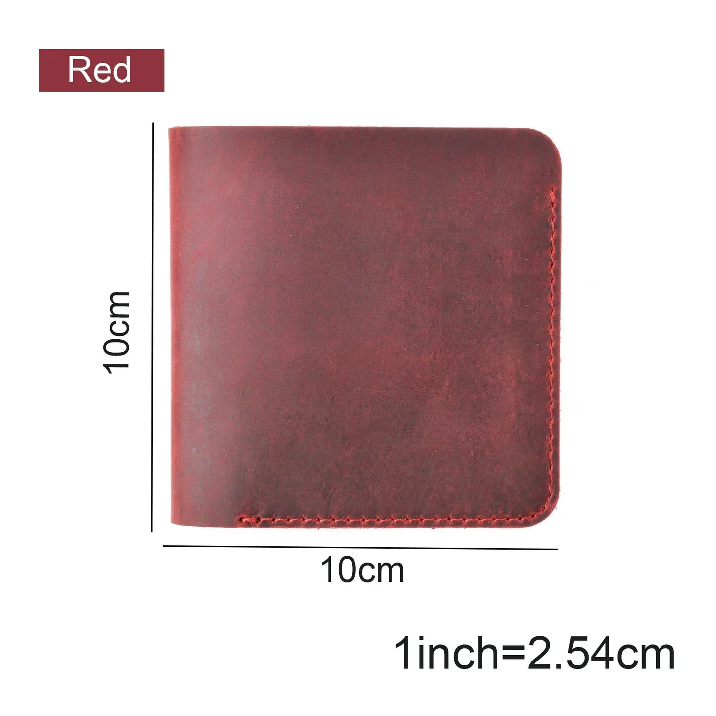 Genuine Leather Clutch Wallets Bifold Purse Vintage Crazy Horse Leather Men wallets Retro Coin Pocket Women Men Wallets