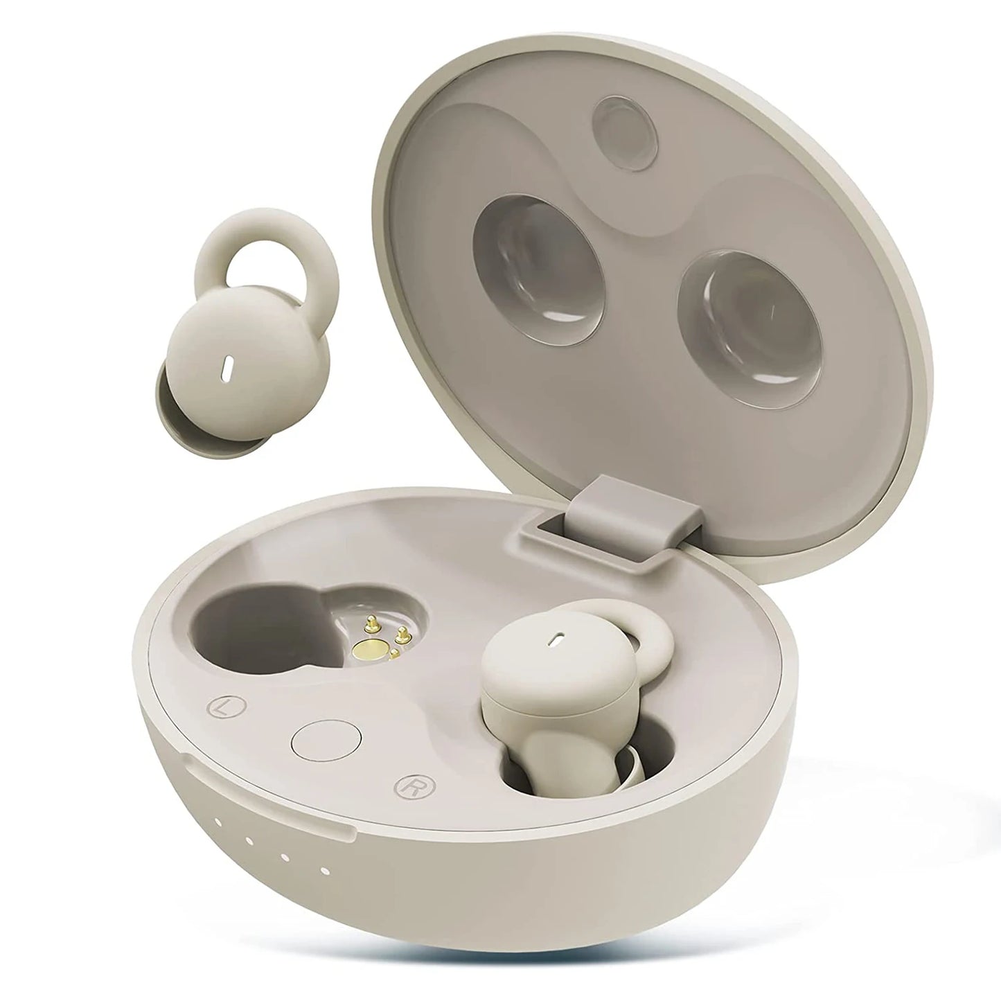 Sleep Earbuds Wireless Bluetooth Invisible Earbuds for Sleeping Comfortable in-Ear Earbuds Noise Blocking Small Sleeping Headset