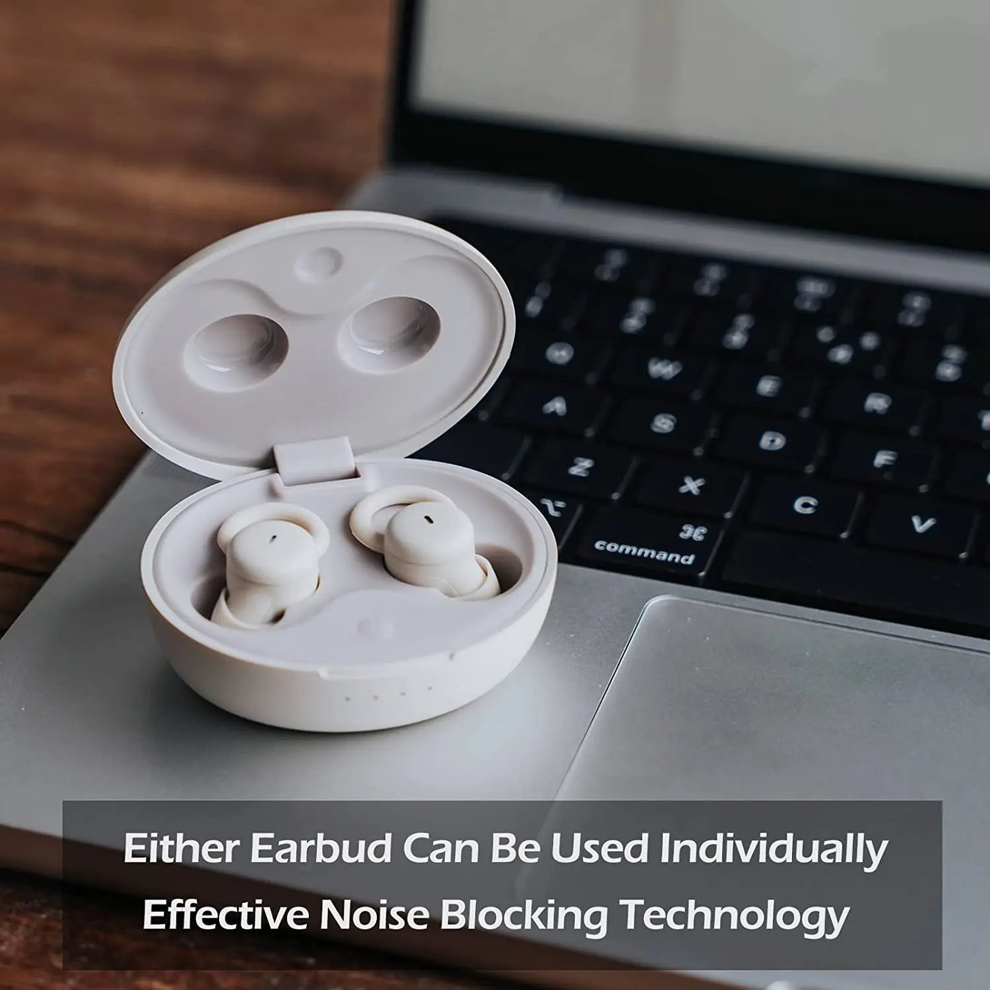 Sleep Earbuds Wireless Bluetooth Invisible Earbuds for Sleeping Comfortable in-Ear Earbuds Noise Blocking Small Sleeping Headset